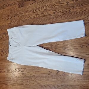 Gloria Vanderbilt whilte size 16 womens jeans excellent condition  97% cotton